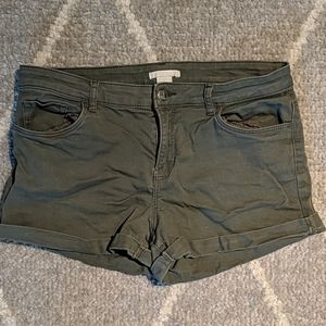 Army Green H&M Shorts